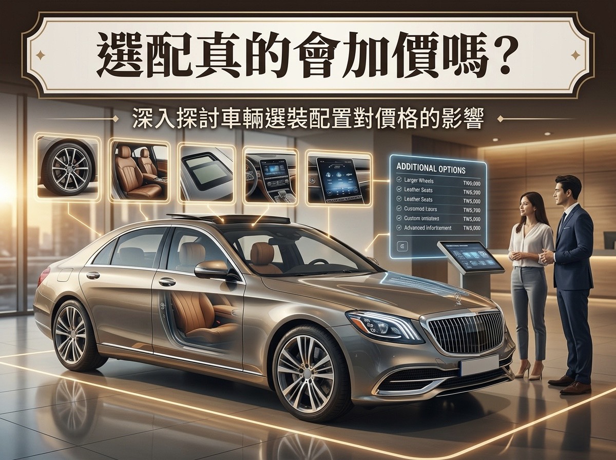 選配真的會加價嗎？哪些選配最保值？雙B、保時捷車主必看的「二手估價」真相大揭密！