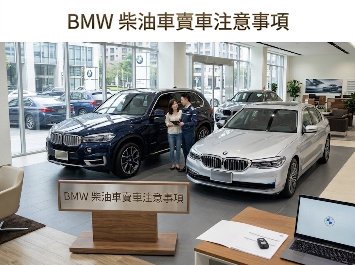 BMW 柴油車賣車全攻略：為什麼你的 520d 比汽油版少賣 10 萬？掌握 3 個關鍵，幫愛車殘值大平反！